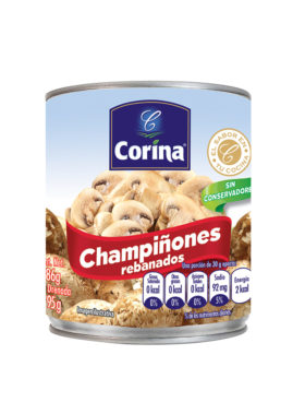 Champiñones rebanados Corina