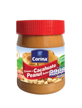 CORINA CREMA CACAHUATE - 340 GR 4 UDS