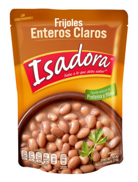 Isadora Frijoles Refritos Enteros Claros