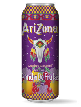 ARIZONA PONCHE FRUTAS 680 ML  8 UDS