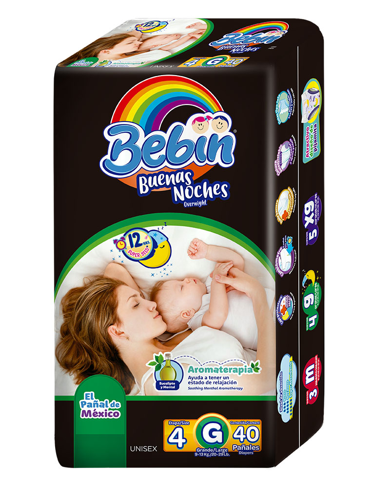 BEBIN B NOCHES GDE 40 UDS