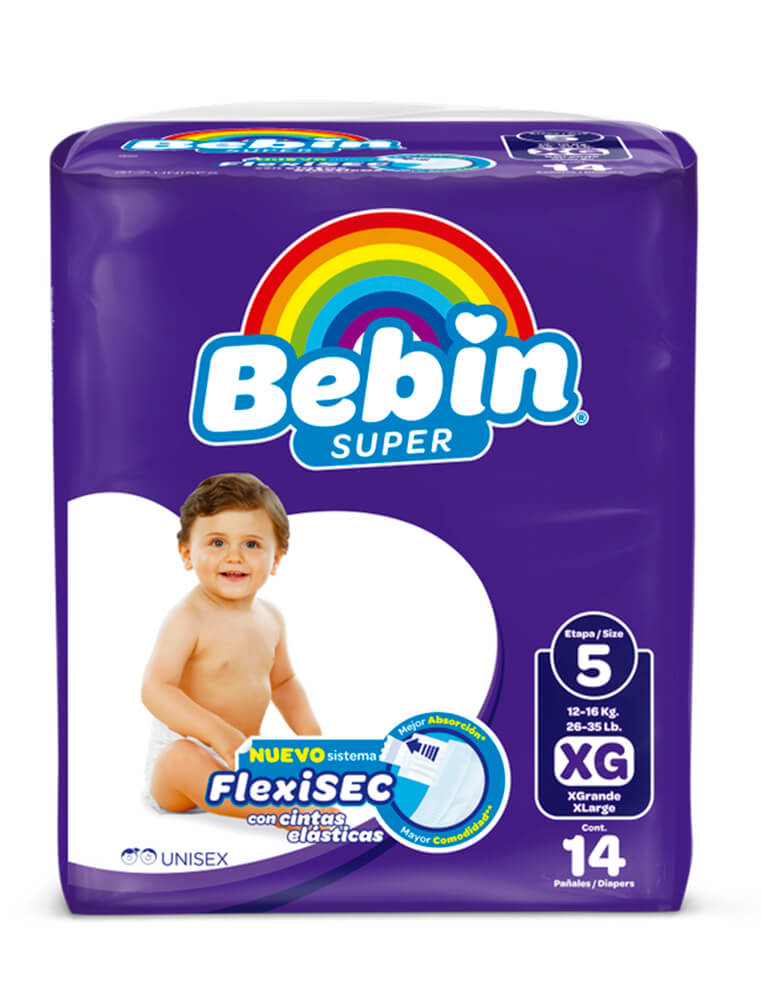 BEBIN X-GRANDE 14 UDS