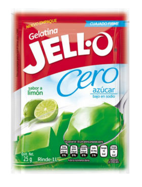 JELLO BAJA/C LIMON 25 GR  10 UDS