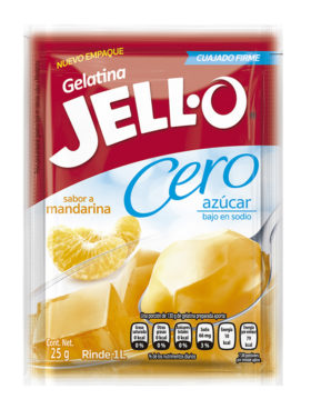 JELLO BAJA/C MANDARI 25 GR  10 UDS