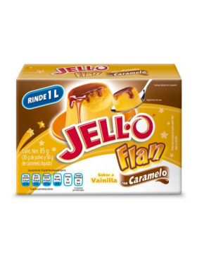 JELLO FLAN C/CARAM 35 GR  9 UDS