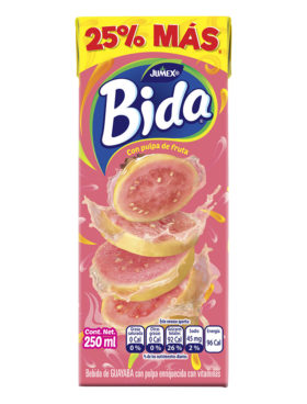 JUMEX BIDA GUAYABA 250 ML  12 UDS