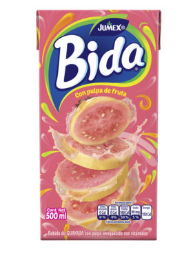 JUMEX BIDA GUAYABA 500 ML  12 UDS