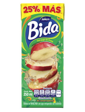 JUMEX BIDA MANZANA 250 ML  12 UDS