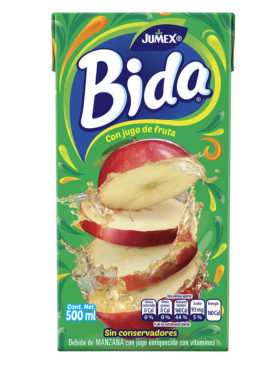 JUMEX BIDA MANZANA 500 ML  12 UDS