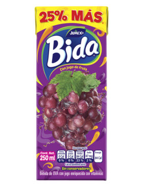 JUMEX BIDA UVA 250 ML  12 UDS