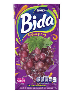 JUMEX BIDA UVA 500 ML  12 UDS