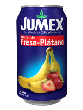 JUMEX FRESA-PLATANO LATA 335 ML  24 UDS
