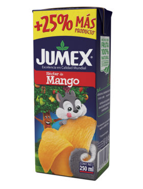 JUMEX MANGO NUEVO MINI 250 ML  40 UDS