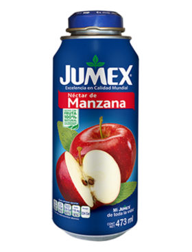 JUMEX MANZANA BOT/LATA 473 ML  12 UDS