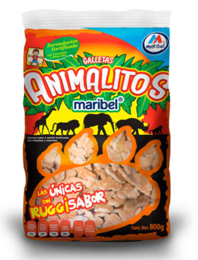 MARIBEL ANIMALITOS 800 GR  6 UDS