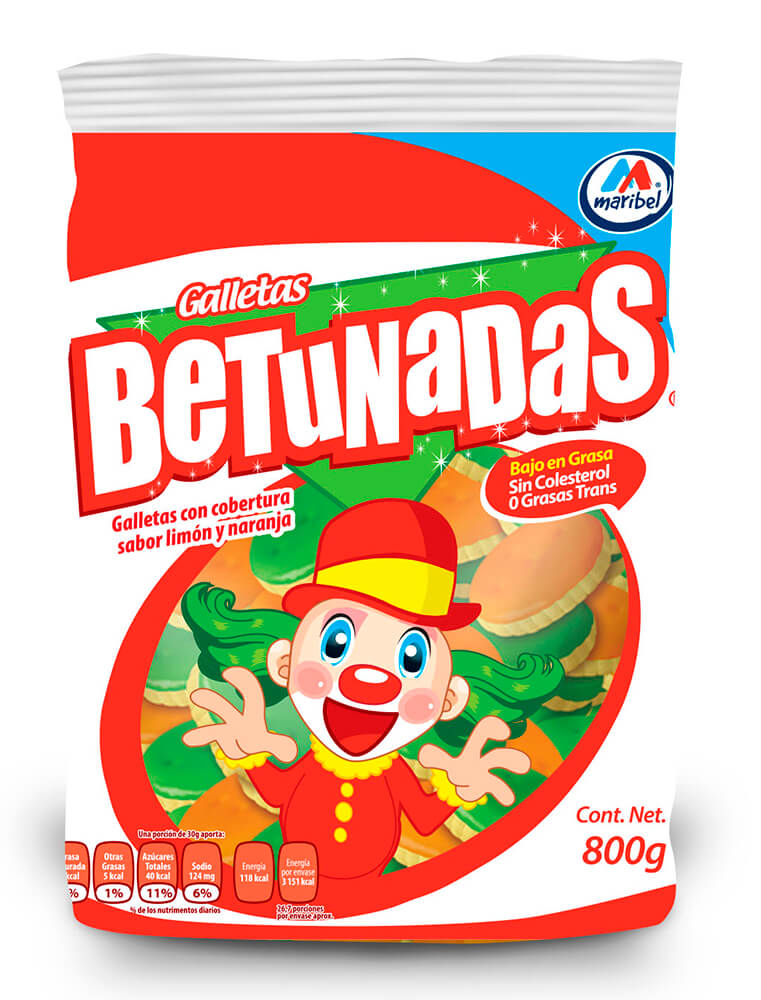 MARIBEL BETUNADAS 800 GR 6 UDS