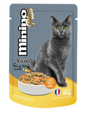 MININO SOBRE POLLO C/VERDURA  6 UDS