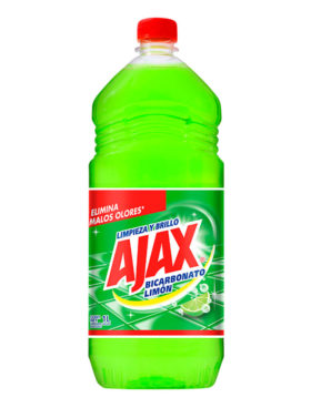 AJAX BICARBONATO 1 LT  4 UDS
