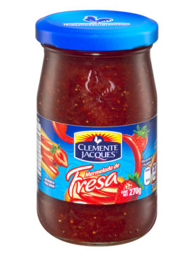 CLEMENTE MERM FRESA 270 GR  8 UDS