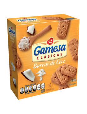 GAMESA BARRAS DE COCO EXH  634 GR
