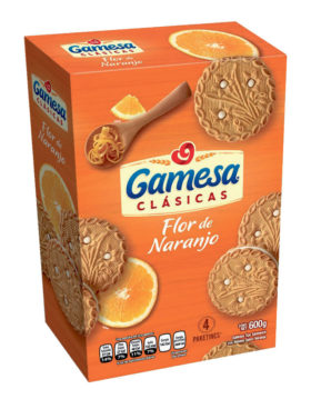GAMESA FLOR NARANJO EXH  600 GR