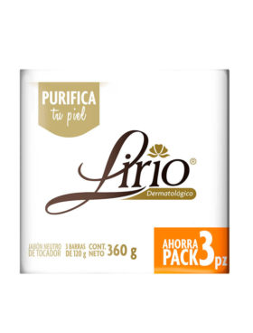 LIRIO DERMA 3PACK /120 GRS  4 UDS