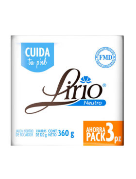 LIRIO NEUTRO 3PACK /120 GR  4 UDS