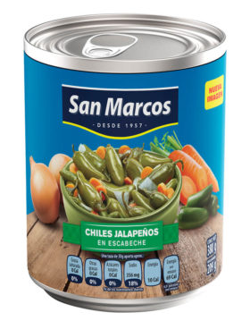 SAN MARCOS JALAPEÑO 380 GR  12 UDS