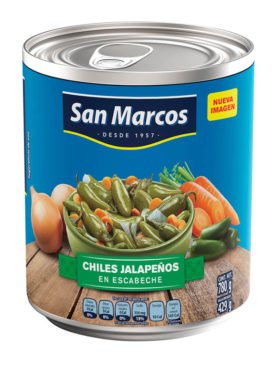 SAN MARCOS JALAPEÑO 780 GR  6 UDS