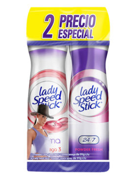 SPEED 2PACK SPRAY FRESH  2 UDS