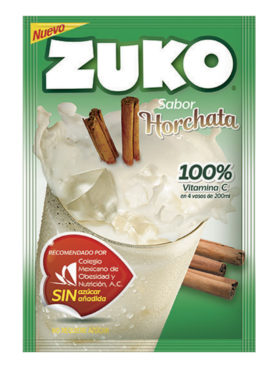 ZUKO HORCHATA 15 GR  8 UDS