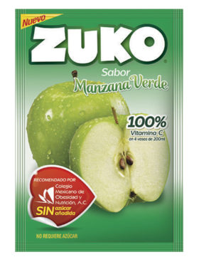 ZUKO MANZANA VDE 15 GR  8 UDS
