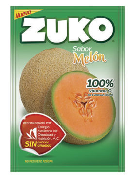 ZUKO MELON 15 GR  8 UDS