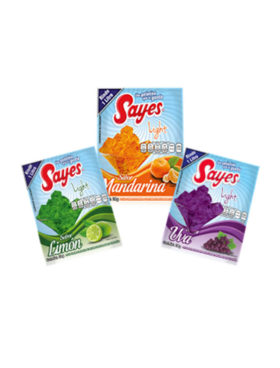 SAYES GELATINA LIGHT SURT 24 GR  24 UDS