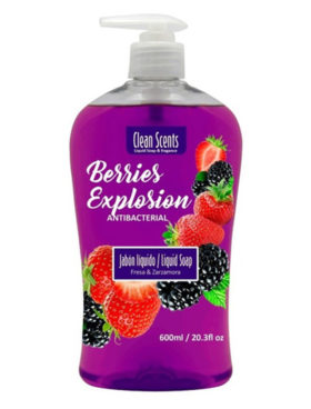 CLEAN SC LIQ.BERRIES 600 ML  4 UDS