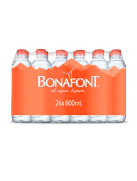 BONAFONT 600 ML  24 UDS