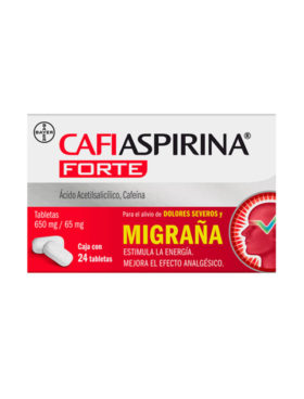 CAFIASPIRINA FORTE 650 MG 24 UDS