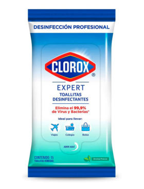 CLOROX TOALLA PACK FRESCO - 15 TOALLAS 1 UDS