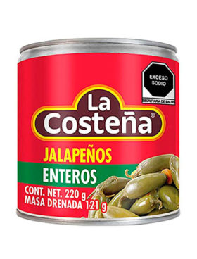 LA COSTEÑA JALAPEÑO - 220 GR  12 UDS