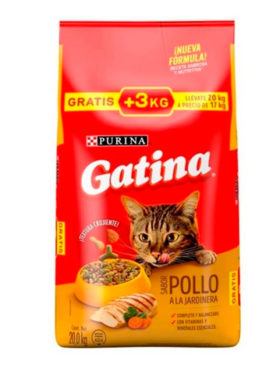GATINA POLLO 17 + 3  1 UDS