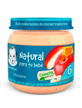 GERBER E2 MANZANA 100 GR  24 UDS
