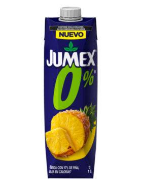 JUMEX CERO 0% PIÑA TETRA 1 LT 12 UDS