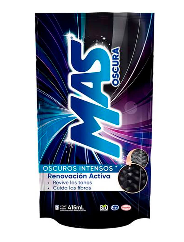MAS COLOR OSCURA - 415 ML 6 UDS