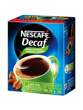 NESCAFE DECAF SOBRE - 14 GR  8 UDS