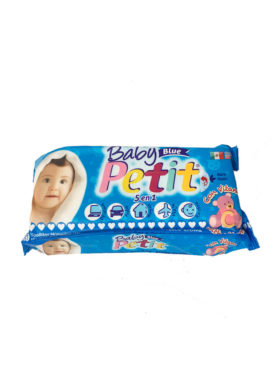 PETIT AZUL - 80 TOALLAS 6 UDS