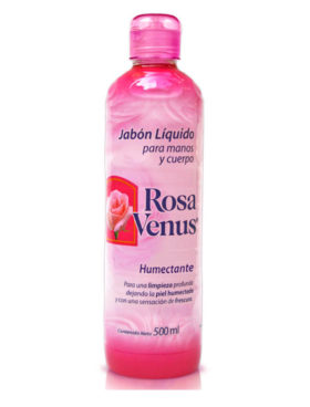ROSA VENUS LIQUIDO 500 ML  3 UDS