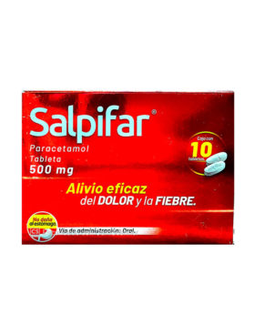 SALPIFAR PARACETAMOL 500 MG 10 UDS
