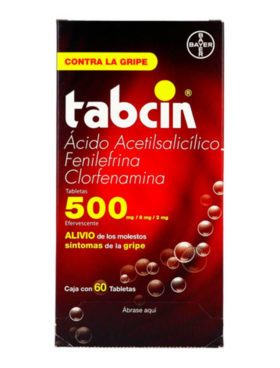 TABCIN EFERV ROJO 500 MG  60 UDS