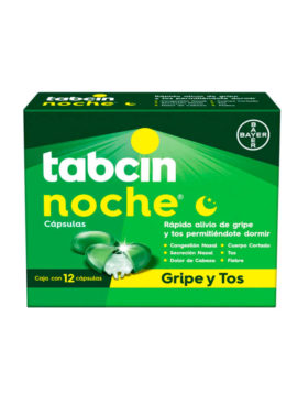 TABCIN NOCHE 250 MG 12 UDS