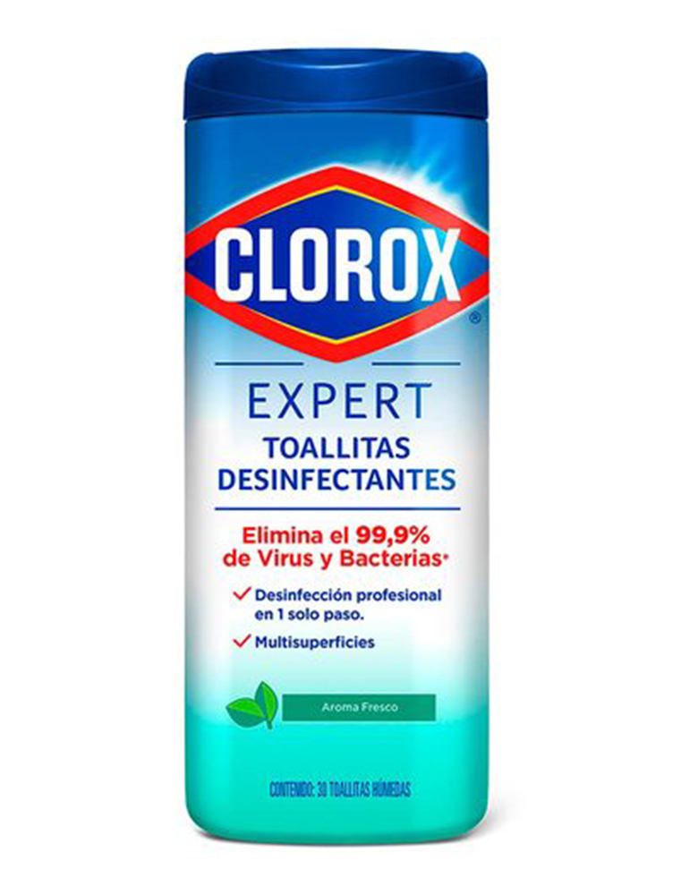 CLOROX TOALLAS 30 BOTE 1 UDS